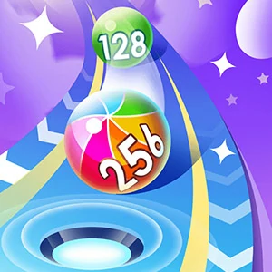 2048 Run Gorgeous Balls game cover