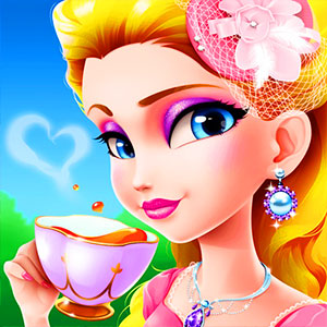 Princess Happy Tea Party Cooking game cover